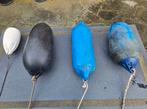 3 grote en 1 kleine stootwillen / fenders, Ophalen, Gebruikt, Overige typen