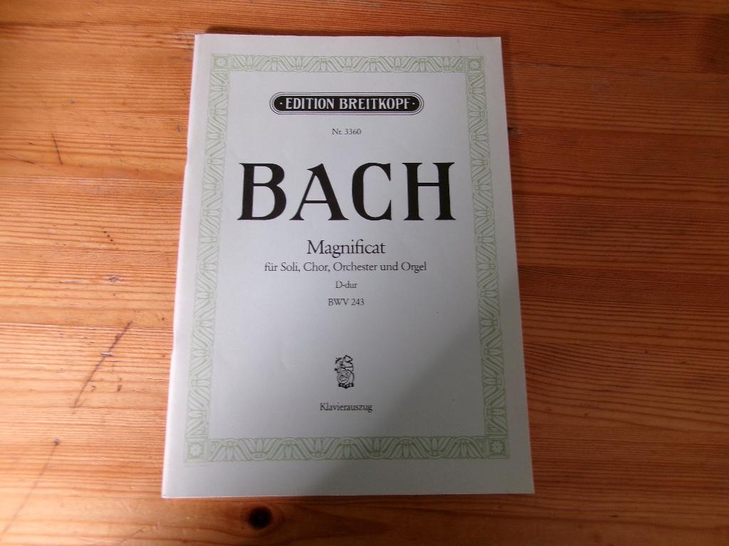 Bach - magnificat d dur - 12x, Gebruikt, Klassiek, Koor, Ophalen of Verzenden