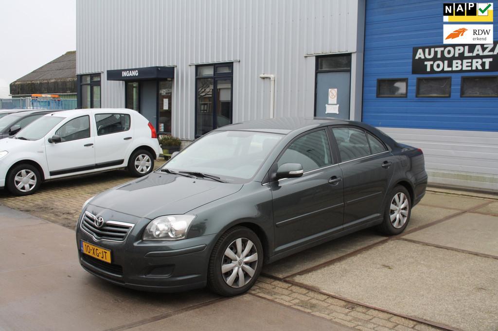 Toyota Avensis 1.8 VVTi Terra *SEDAN*AIRCO*173DKM*, Auto's, Toyota, Voorwielaandrijving, Zwart, 4 cilinders, 129 pk