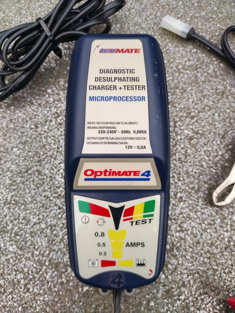 Druppellader Optimate 4 - Weinig gebruikt, Ophalen of Verzenden, Gebruikt, Universele onderdelen