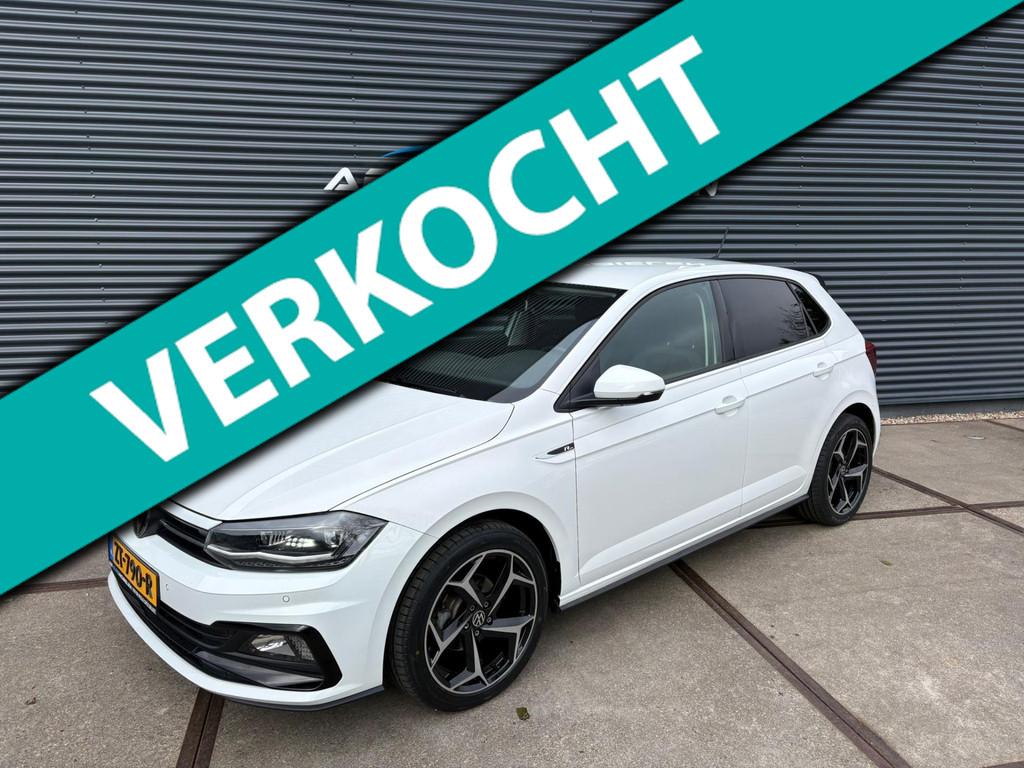 Volkswagen Polo 1.0 TSI Highline R-LINE AUTOMAAT-DSG, Auto's, 95 pk, Met garantie (alle), Wit, Bedrijf