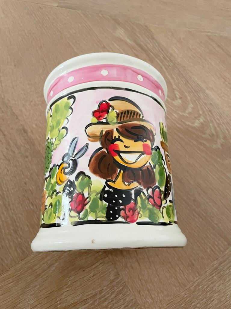 Blond Amsterdam LE handwerk voorraadpot pot bloemen tuin, Ophalen, Blond Amsterdam, Overige typen, Nieuw
