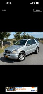 Mercedes-Benz M-Klasse 4.3 Ml430 4MATIC AUT 2002 Grijs, Auto's, Mercedes-Benz, Automaat, 3500 kg, Stoelverwarming, 272 pk