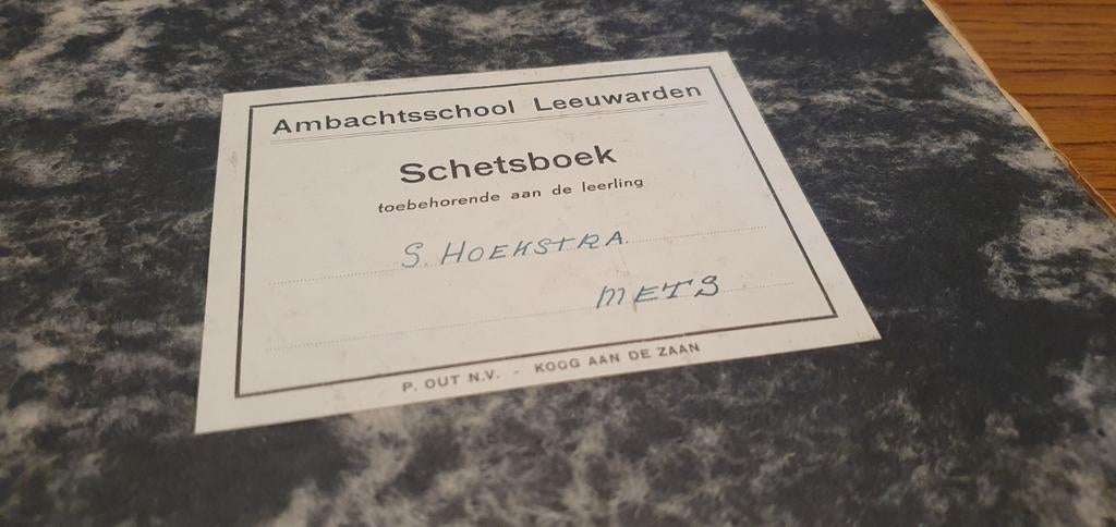 Schetsboek Hoekstra Boerderijbouw Ambachtsschool Leeuwarden, Boeken, Ophalen of Verzenden, Gelezen, S Hoekstra