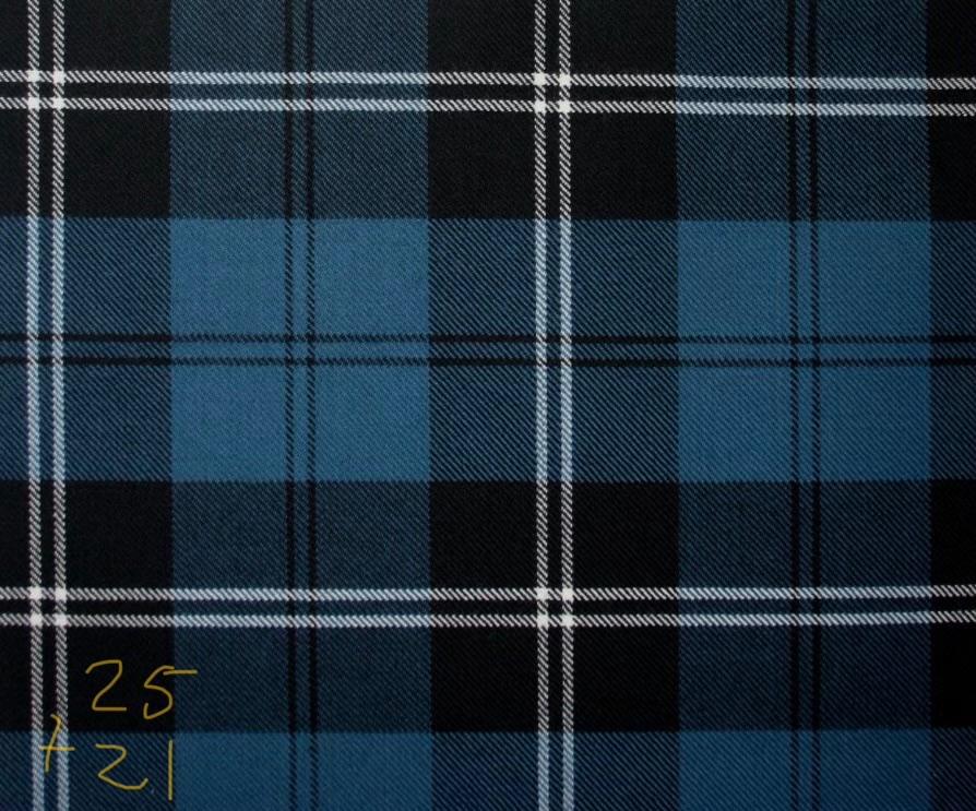 SCHOTSE Tartan Ramsay Blue, Wol, Overige kleuren, 120 cm of meer, Ophalen of Verzenden