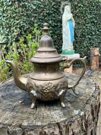Oude Koperen Marokkaanse Theepot ❤️ Handwerk, Ophalen of Verzenden, Koper