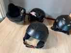 Zwarte skihelmen, diverse maten, Gebruikt, Overige typen, Skiën, Minder dan 100 cm