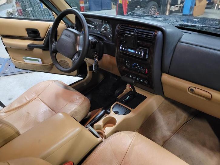 Jeep Cherokee 4.0 I AUT 4WD 1998 Groen, Auto's, Jeep, Particulier, Cherokee, Trekhaak, Benzine, SUV of Terreinwagen, Automaat