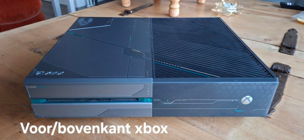 Microsoft Xbox one halo 5 limited edition 1TB  incl. 7 games, Ophalen, Xbox One, 1 TB, Met 1 controller