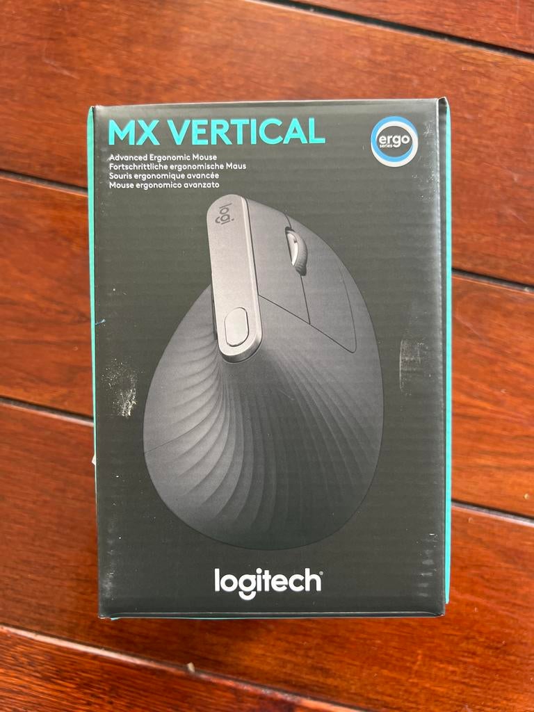 Logitech MX Vertical muis, Rechtshandig, Muis, Ergonomisch, Ophalen of Verzenden