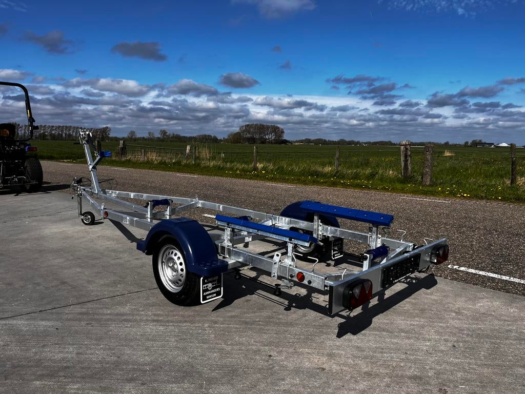 Marlin boot trailer 750kg enkelas nieuw showroom model, Ophalen, Nieuw