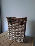 Grote rieten opbergmand, Ophalen, Rechthoekig, Riet