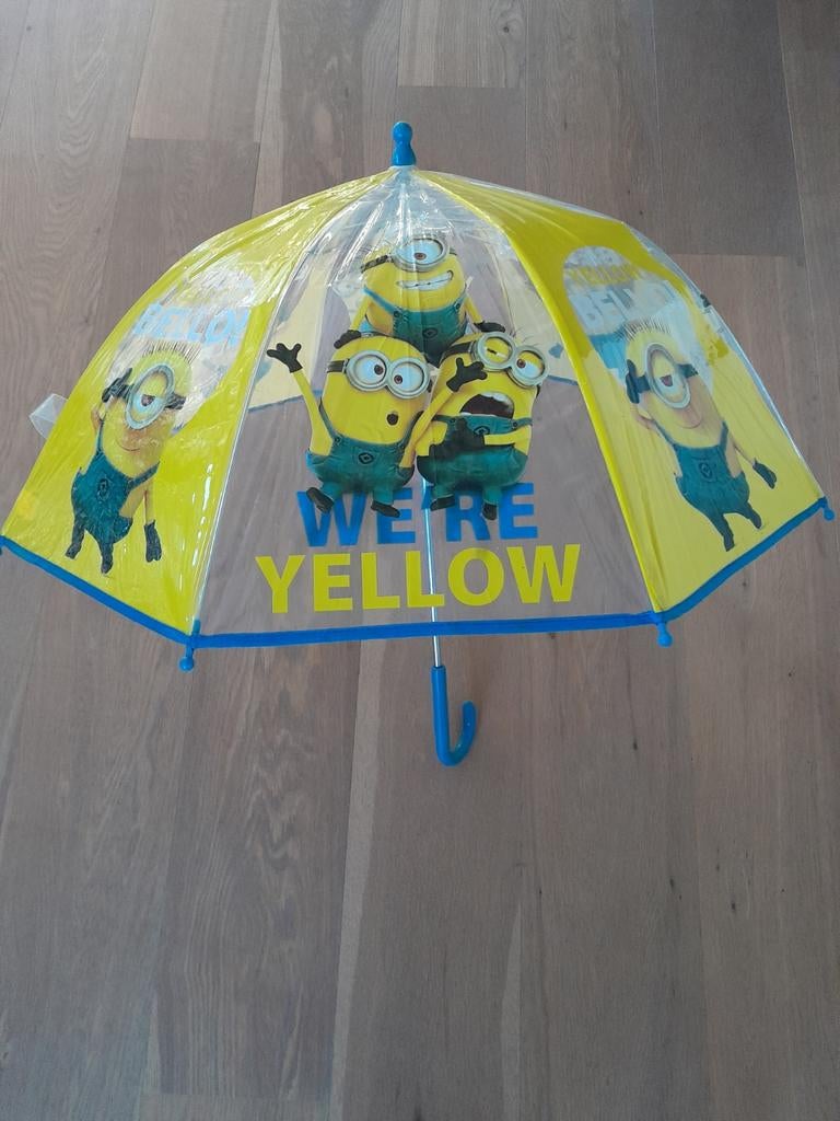 Minions kinderparaplu, Sieraden, Tassen en Uiterlijk, Paraplu's, Ophalen of Verzenden, Zo goed als nieuw