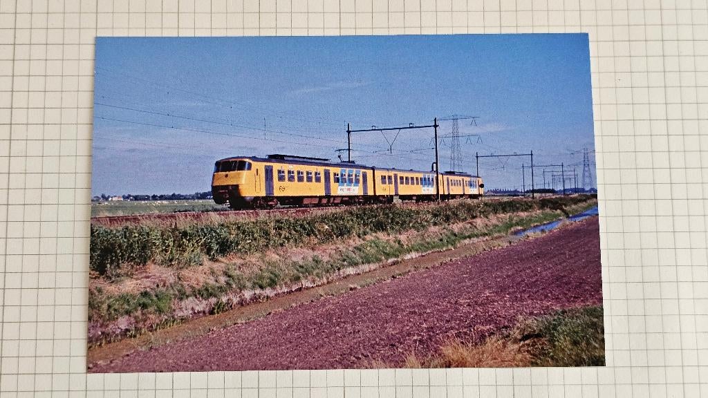 Foto TREIN NS Nederlandse Spoorwegen SGM Sprinter Plan Y, Verzenden, Gebruikt, Trein, Overige typen