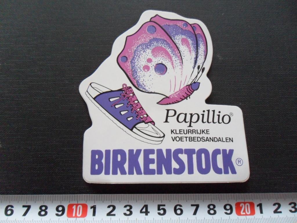 sticker Papillio BIRKENSTOCK kleurrijke voetbedsandalen, Ophalen, Zo goed als nieuw