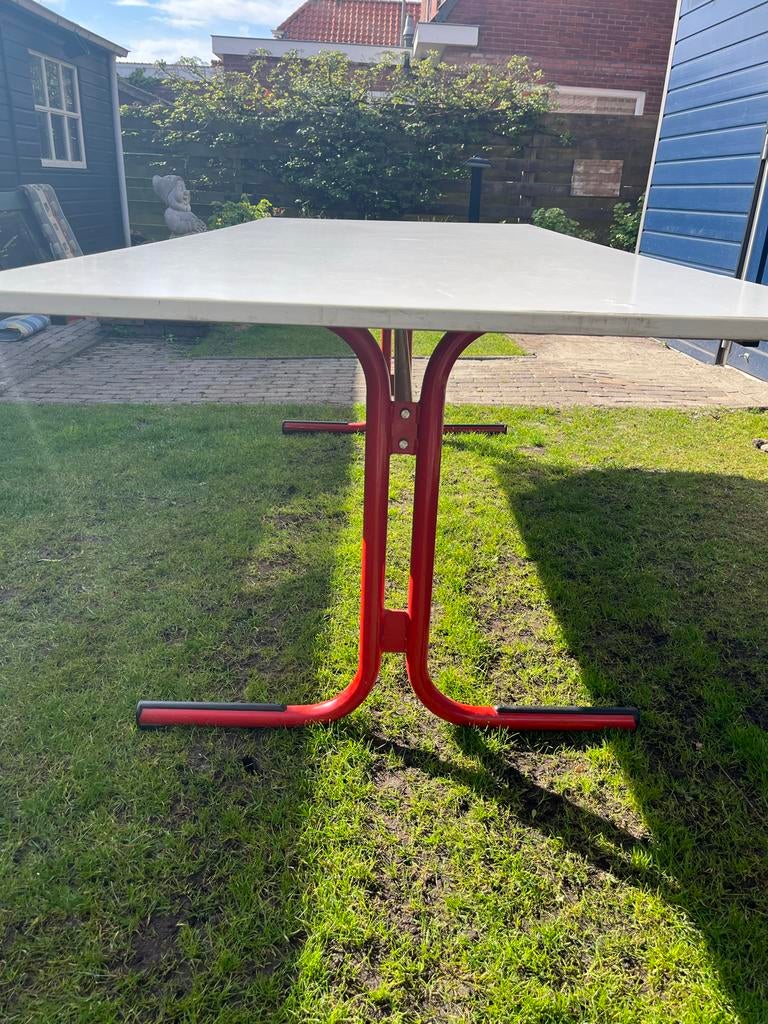Werktafel/eettafel, Ophalen, Gebruikt, 50 tot 100 cm, Vier personen