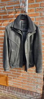 Donar Leren Herenjas - Zwart, Maat L (mt 50), Maat 48/50 (M), Zwart, Ophalen of Verzenden, Donar