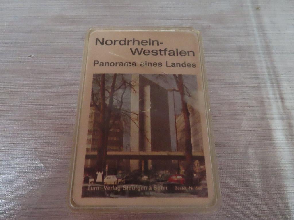 kwartet Nordtrhein Westfalen, Verzamelen, Speelkaarten, Jokers en Kwartetten, Ophalen of Verzenden, Zo goed als nieuw, Kwartet(ten)