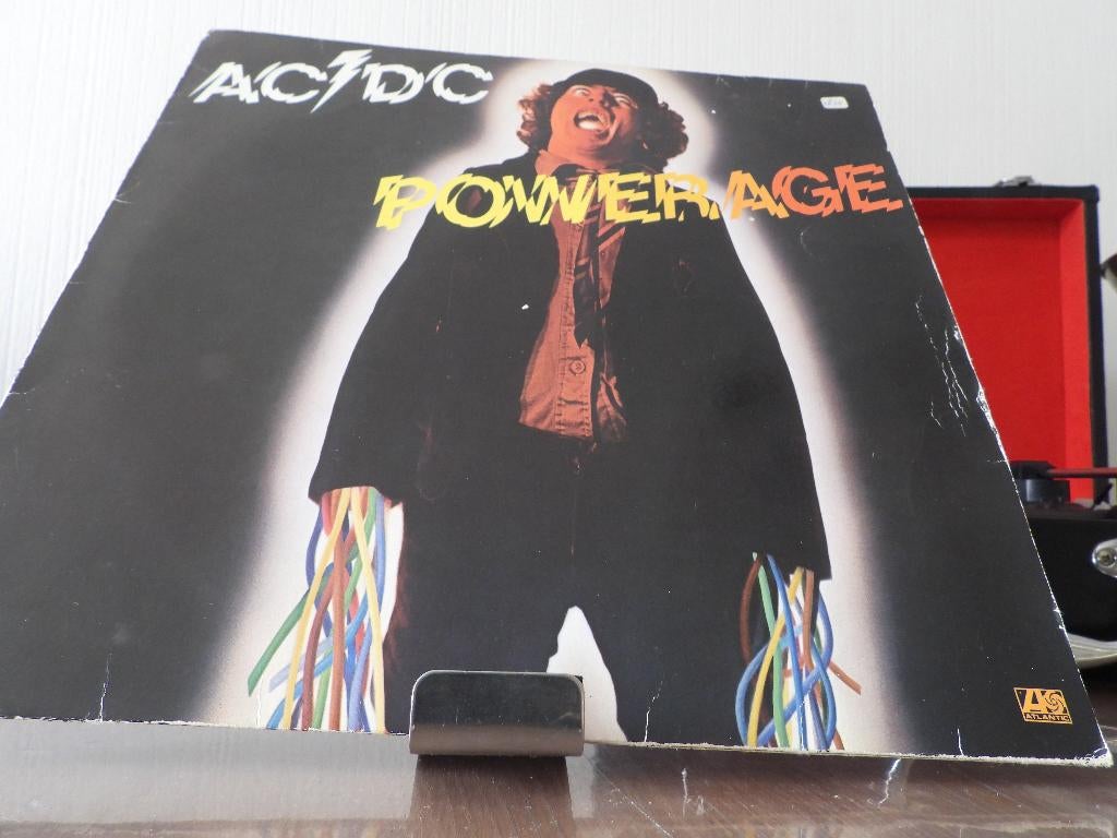 elpee ACDC – Powerage 1978 Dld Hard Rock, Ophalen of Verzenden, Gebruikt, 12 inch