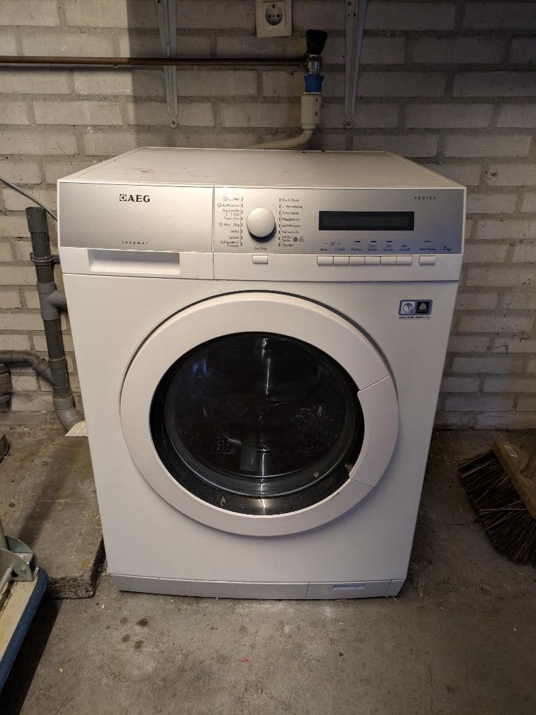 AEG Wasmachine Lavamat Protex 7kg, Ophalen, Gebruikt, Voorlader, 85 tot 90 cm