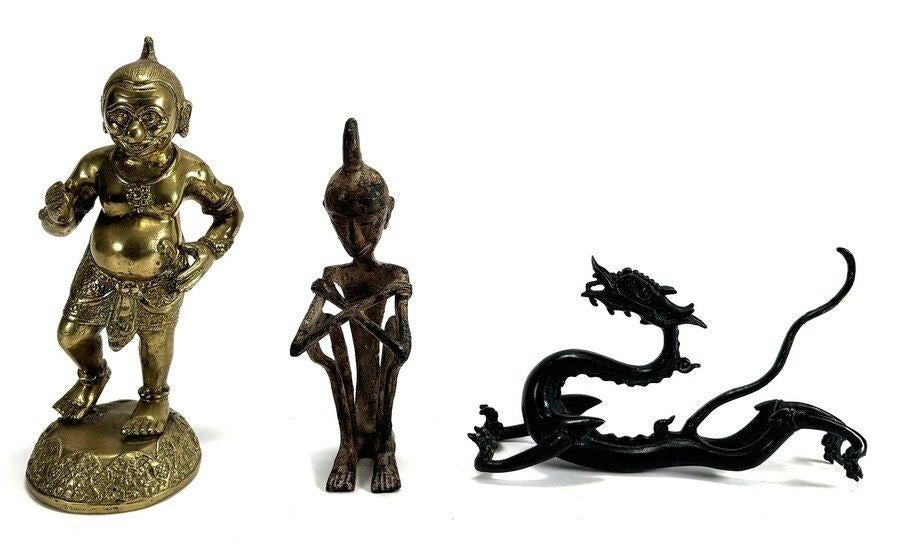 1122. Beeldjes - Azië, 20e eeuw, Ophalen of Verzenden