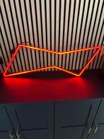 Grote led neon Budweiser bier reclame lichtbak, Verzenden, Gebruikt, Lichtbak of (neon) lamp