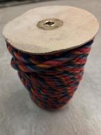 gekleurd touw op rol, Ophalen of Verzenden, Zo goed als nieuw, Materiaal
