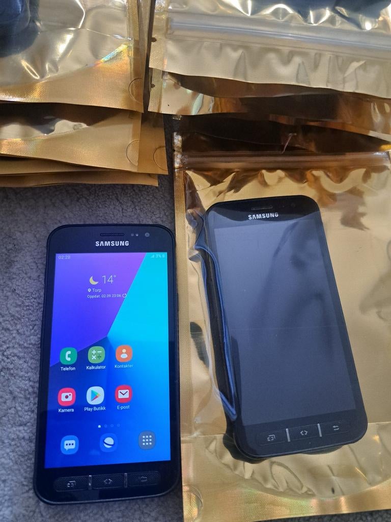 Partij Samsung Galaxy XCover 4 telefoons, Gebruikt, Overige modellen, Zwart, Ophalen of Verzenden