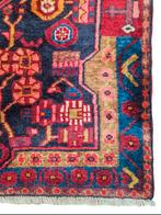 Handmade Persian Nahavand carpet medallion 107x167cm, 100 tot 150 cm, Perzisch, Crème, Zo goed als nieuw