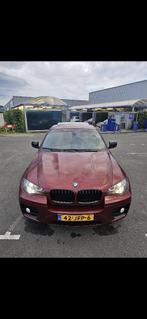 BMW X6 Xdrive 35D AUT Rood, Auto's, BMW, Zwart, 2993 cc, Diesel, Vierwielaandrijving