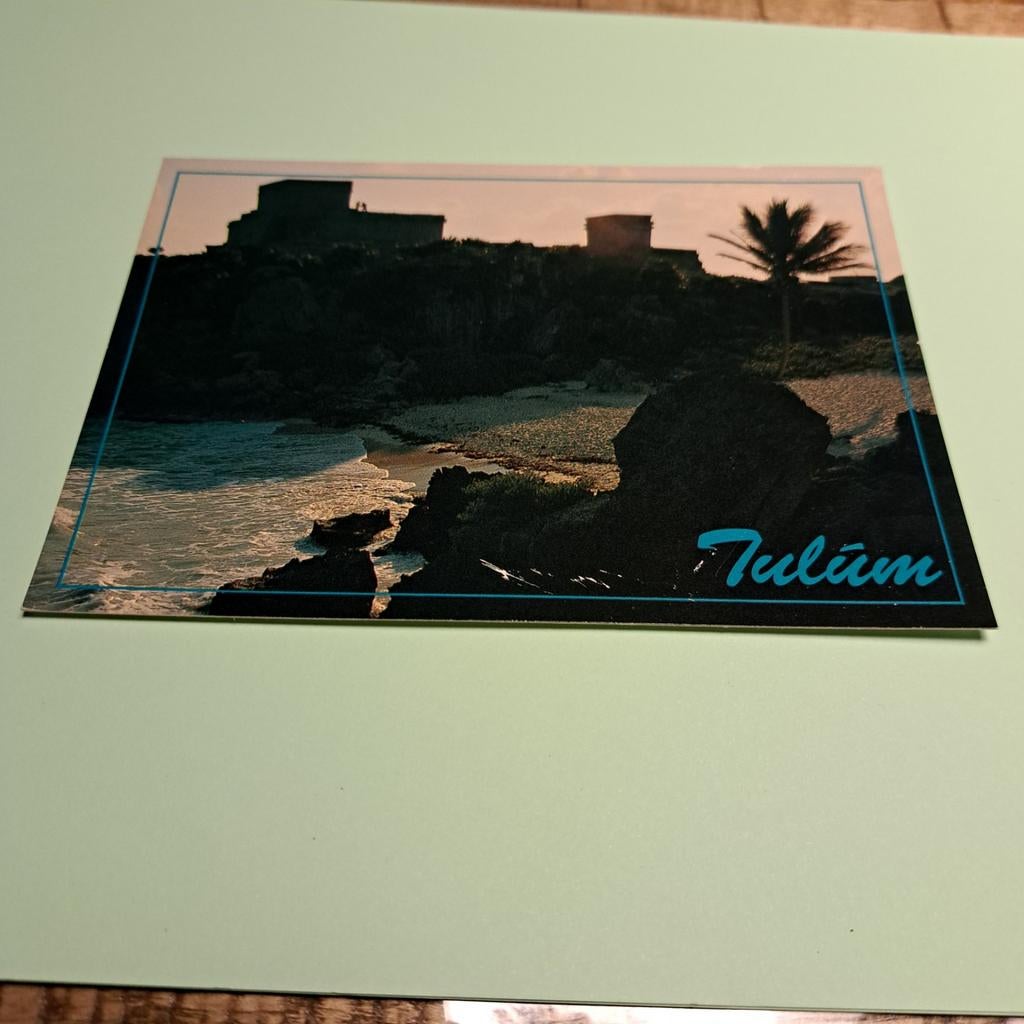 Oude Ansichtkaart Tulum, Mexico, Ophalen of Verzenden, 1980 tot heden, Ongelopen, Buiten Europa