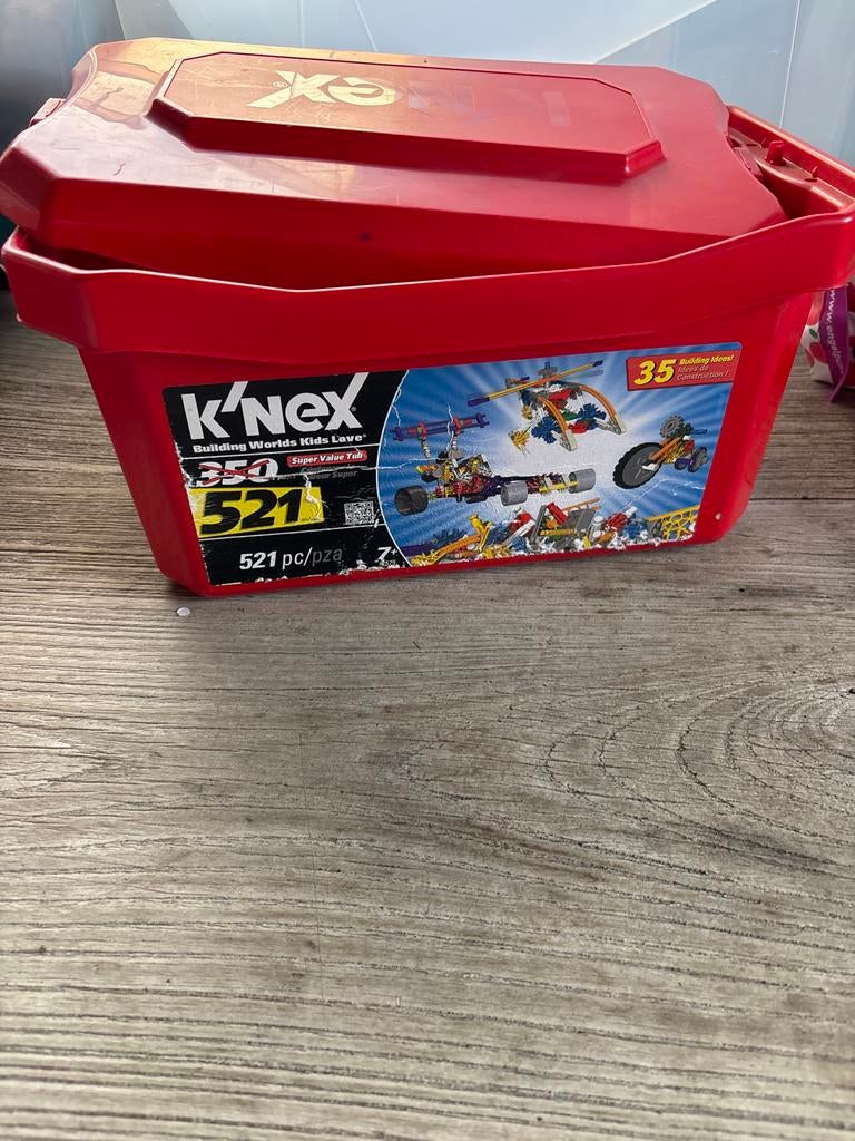 K'nex Bouwset opbergbox, Kinderen en Baby's, Speelgoed | Bouwstenen, Ophalen, Gebruikt, K'nex