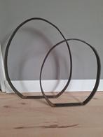 Zware stoere stalen eieren paasei ijzeren frames, Ophalen of Verzenden