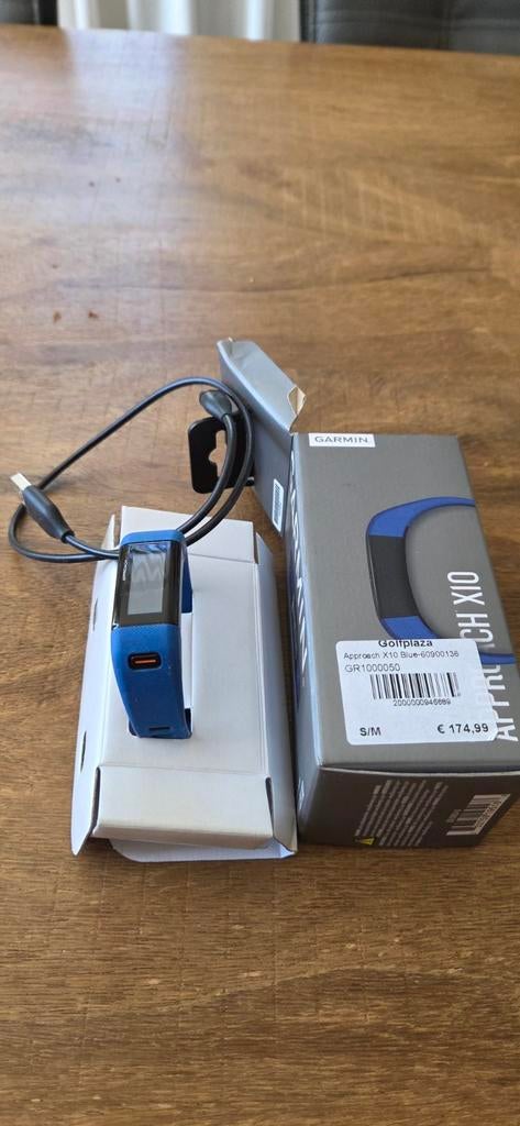 Garmin Approach X10 GPS Golf Band - Zo goed als nieuw, Blauw, Garmin, Ophalen of Verzenden, Zo goed als nieuw