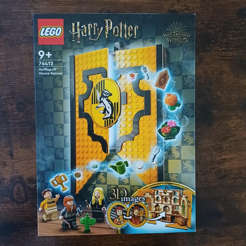 LEGO Harry Potter Hufflepuff House Banner (76412), Lego, Ophalen of Verzenden, Complete set, Ongeopend/sealed