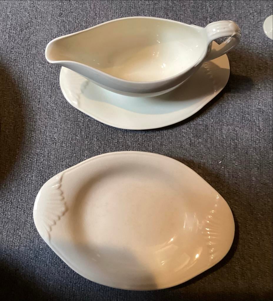 Antieke Empire Wedgwood juskom en schaaltje, Antiek en Kunst, Ophalen of Verzenden