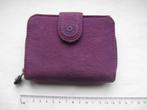 KIPLING paarse portemonnee goede staat, Sieraden, Tassen en Uiterlijk, Ophalen of Verzenden, Zo goed als nieuw, Paars