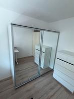 Kledingkast met spiegel schuifdeuren, Huis en Inrichting, Kasten | Kledingkasten, Ophalen, Overige materialen, Gebruikt, 200 cm of meer