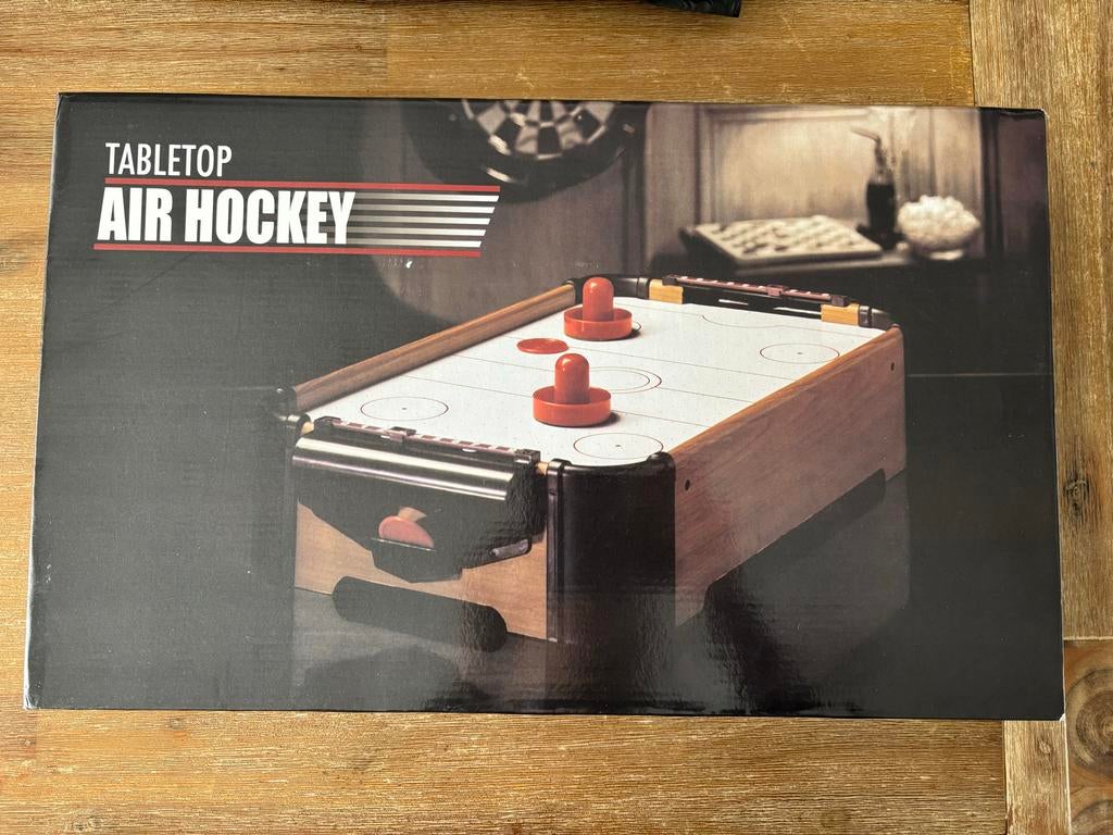 Tafelhockey / Airhockey Tafelmodel, Kinderen en Baby's, Speelgoed | Overig, Ophalen of Verzenden, Zo goed als nieuw, Jongen of Meisje