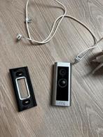 Ring Doorbell Pro 2 met stroomadapter, Ophalen of Verzenden, Bewegingsdetectiesensor, Gebruikt, Bedraad
