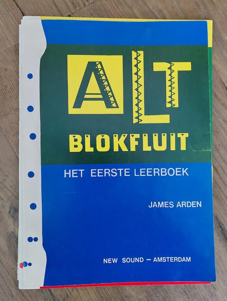 James Arden Altblokfluit eerste leerboek, Ophalen of Verzenden, Zo goed als nieuw, Les of Cursus, Blokfluit