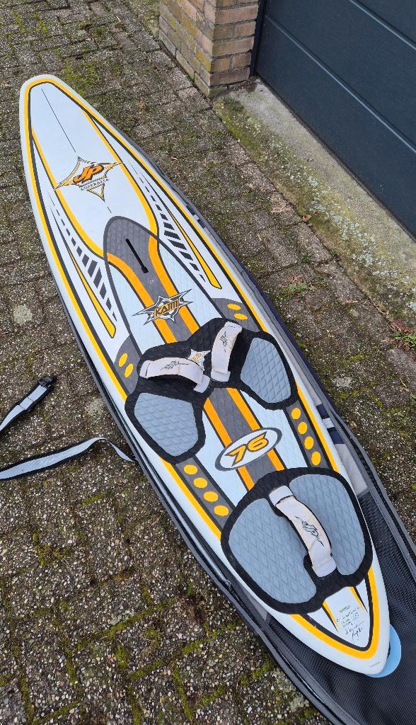 JP Wave 76L - Real world wave icoon, Watersport en Boten, Windsurfen, Gebruikt, Plank, Met vin(nen), Met draagtas, Minder dan 5 m²
