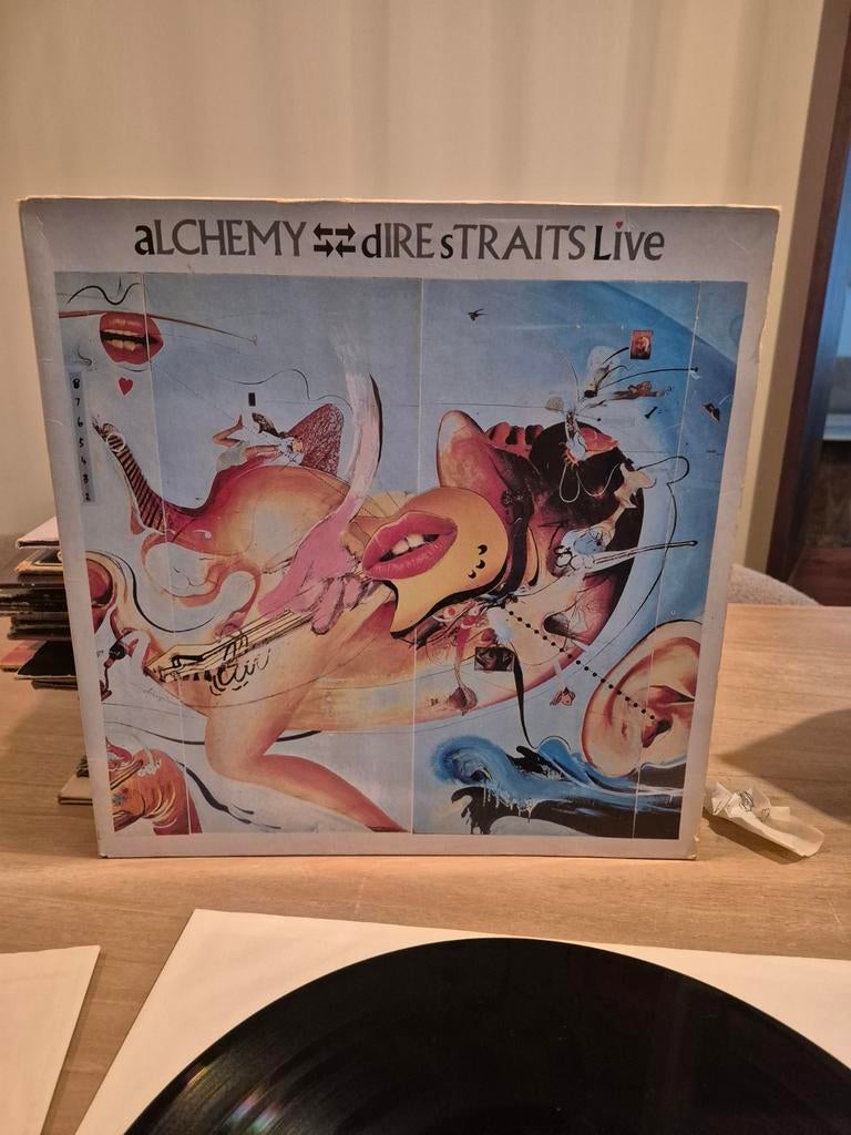 Dire Straits - Alchemy Live (1984 Sound Clinic persing), Gebruikt, 1980 - 1989, Ophalen of Verzenden, 12 inch