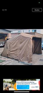 Grote bruine tent Rigmonky F2 vistent, Ophalen of Verzenden, Gebruikt