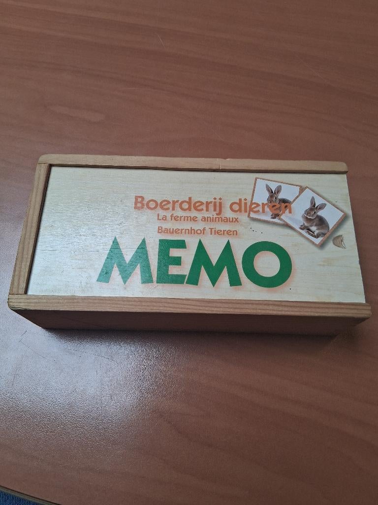 Memo boederij dieren, Ophalen, Zo goed als nieuw, Puzzelen
