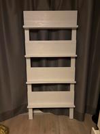 White wash vt wonen wandrek tijdschriftenrek, Ophalen, Zo goed als nieuw