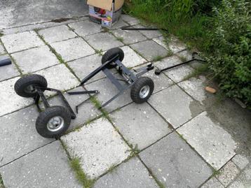 Transport kar kleine luchtbanden. 60 x 40 cm of verlengbaar beschikbaar voor biedingen
