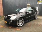 Mercedes-Benz M-klasse 63 AMG, 100% onderhouden, youngtimer!, Auto's, Mercedes-Benz, Automaat, Gebruikt, Zwart, Leder