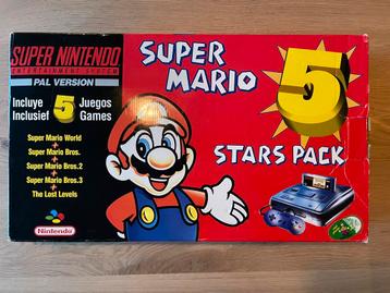 Super Mario 5 stars pack