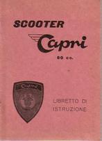 Capri Scooter handleiding libretto (4102z), Ophalen of Verzenden, Overige merken